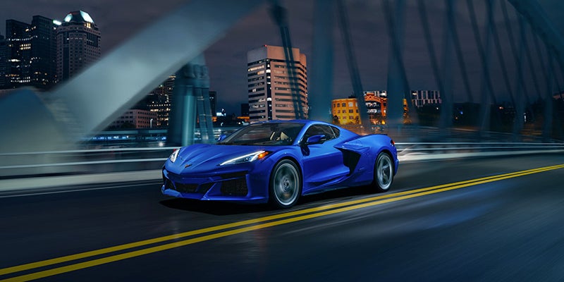 All new Blue 2024 Chevrolet Corvette