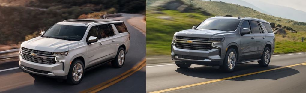 2022 Chevrolet Tahoe vs 2022 Chevrolet Suburban in Sterling, VA