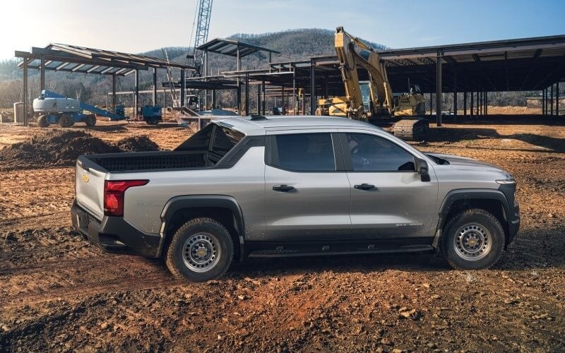Chevy Silverado 1500 on dealership lot near Herndon VA