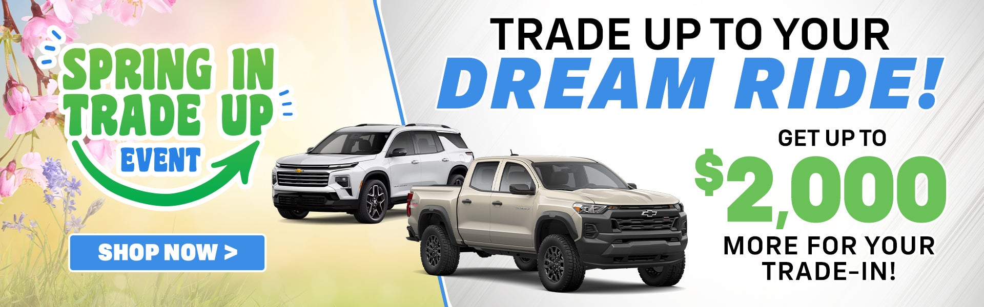 Trade Up To Your Dream Ride